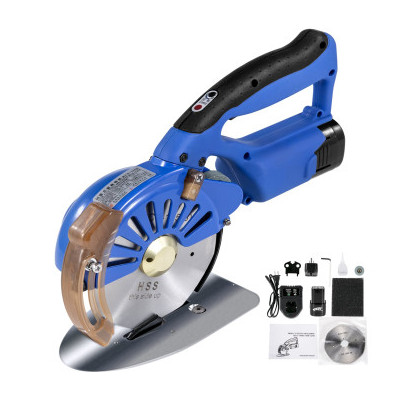 RCS-125 원단재단기 125mm 무선재단기 속도조절 LED라이트 충전식