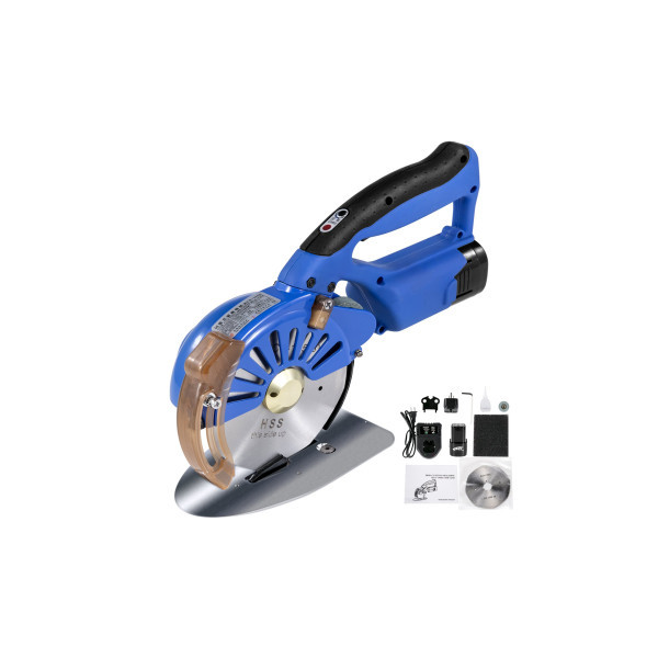 RCS-125 원단재단기 125mm 무선재단기 속도조절 LED라이트 충전식