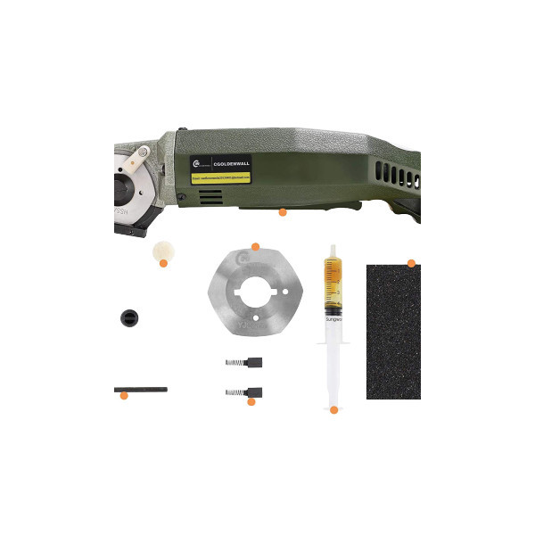 YJ-50 50mm 원단재단기 유선 손재단기